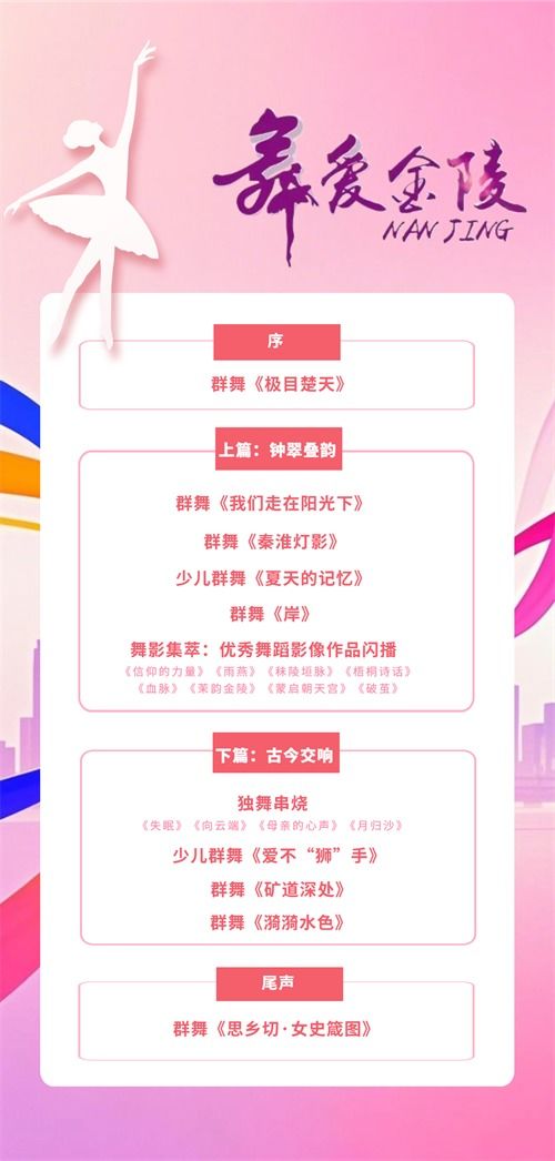 50张惠民票 近距离观赏 荷花奖 获奖作品 舞爱金陵 第二届城市原创舞蹈作品展演来啦